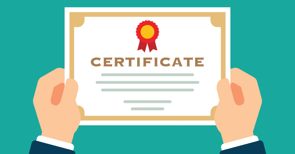 4-Look for Certification