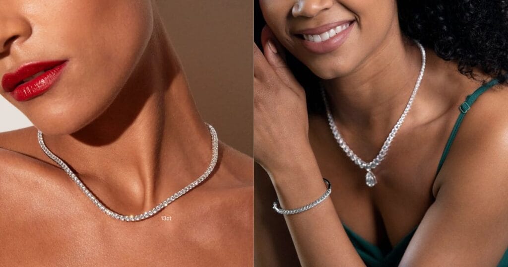 The Diamond Tennis Necklace