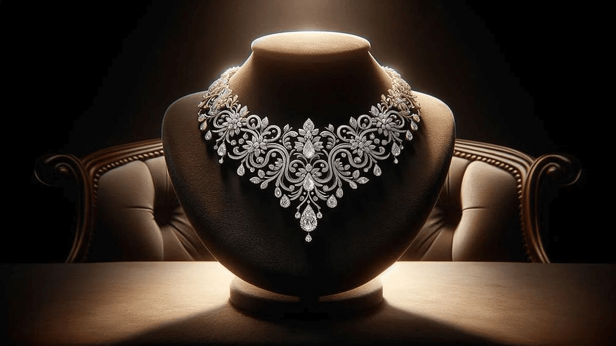 Diamond necklace