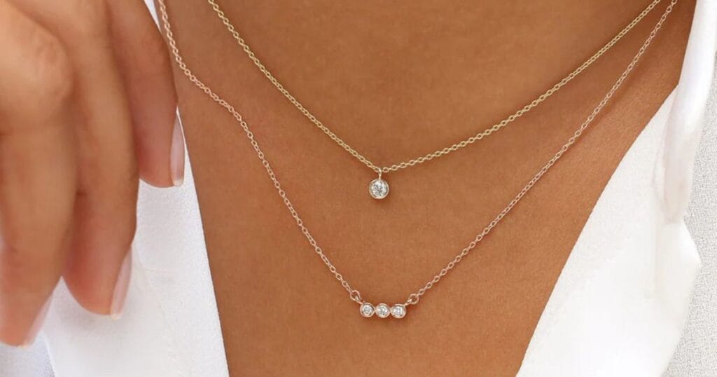 Diamond Bezel Chain