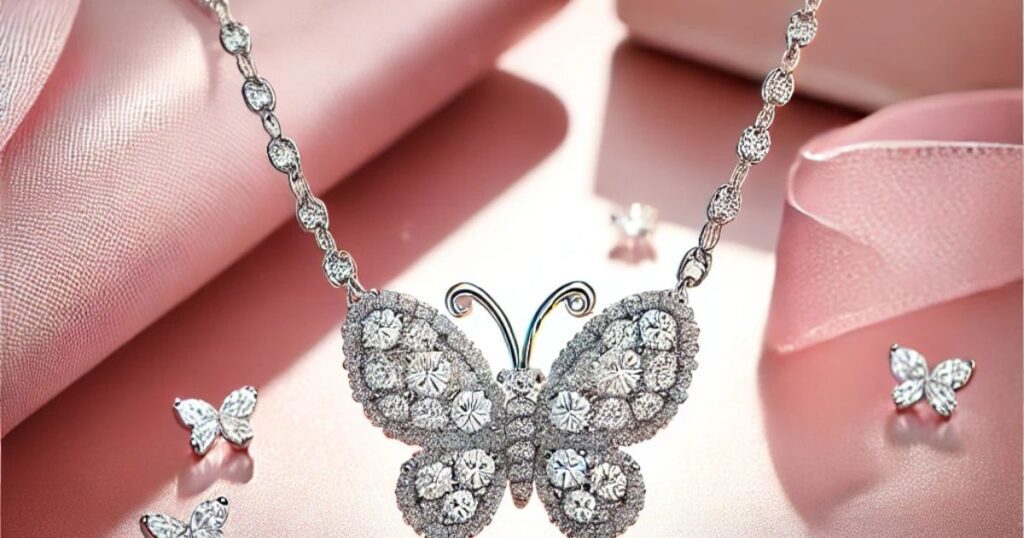 Benefits of Wearing a Girls' Diamond Butterfly Necklace