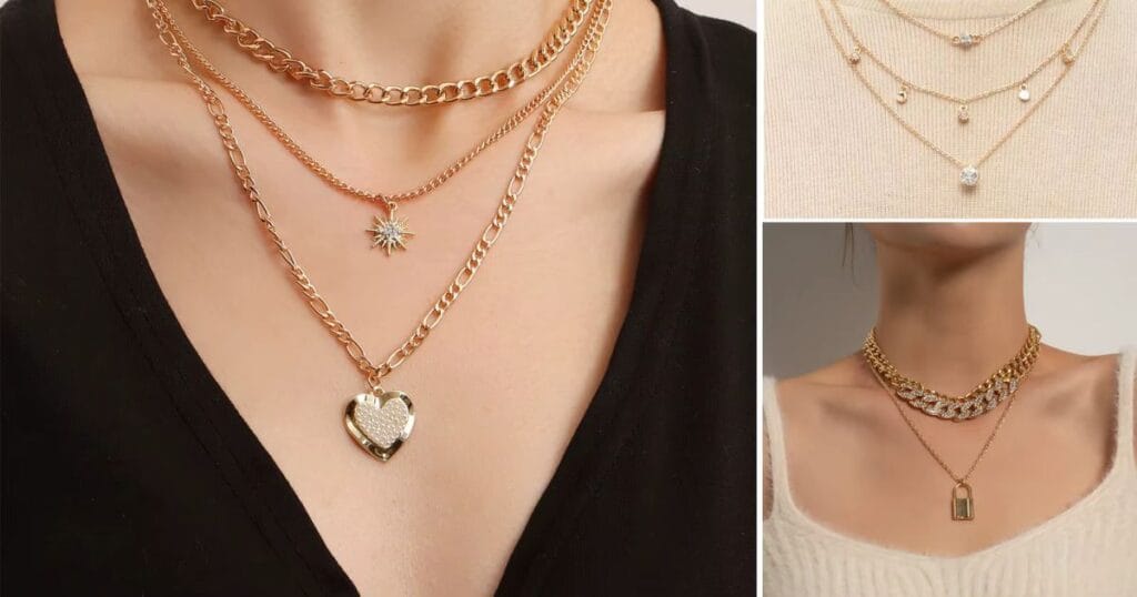 2. Layer It with Other Necklaces