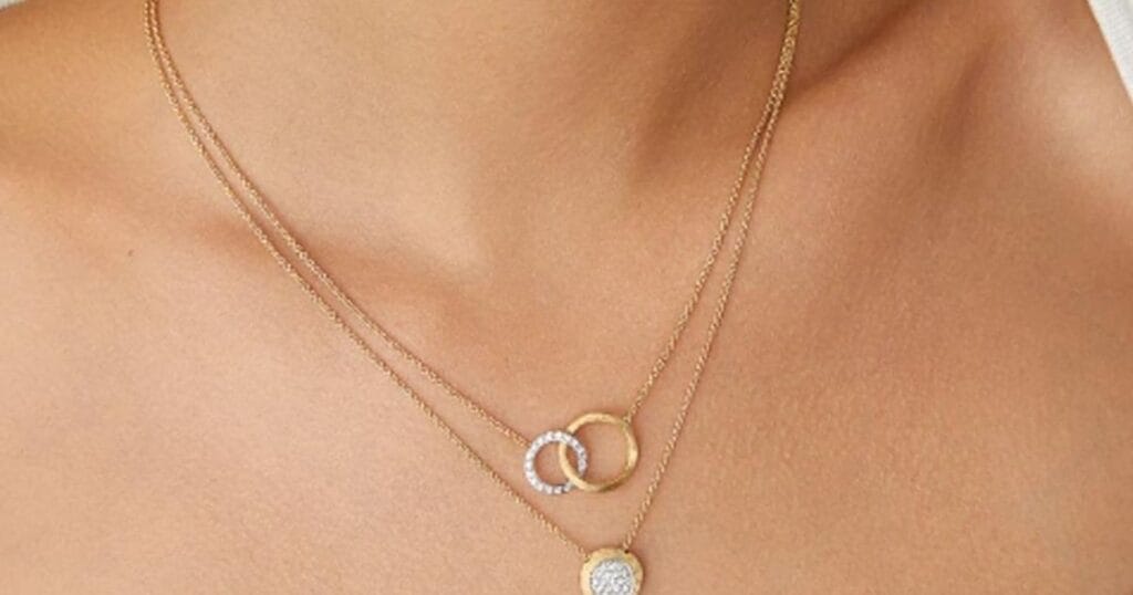 Infinity Gold Diamond Chain